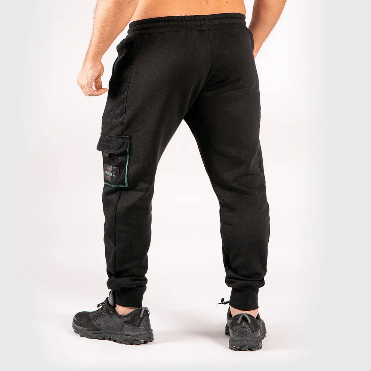 Venum Assassin's Creed Jogger Pants - Black/Blue - Image 3
