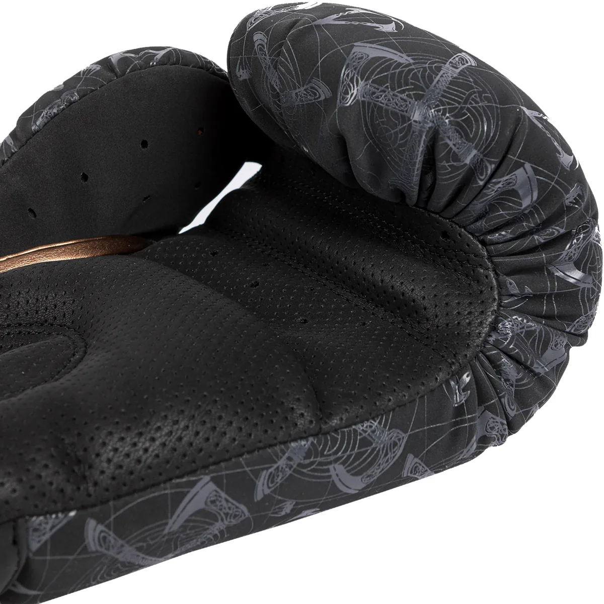 Venum Assassin's Creed Reloaded Hook and Loop Boxing Gloves - Black - Image 6