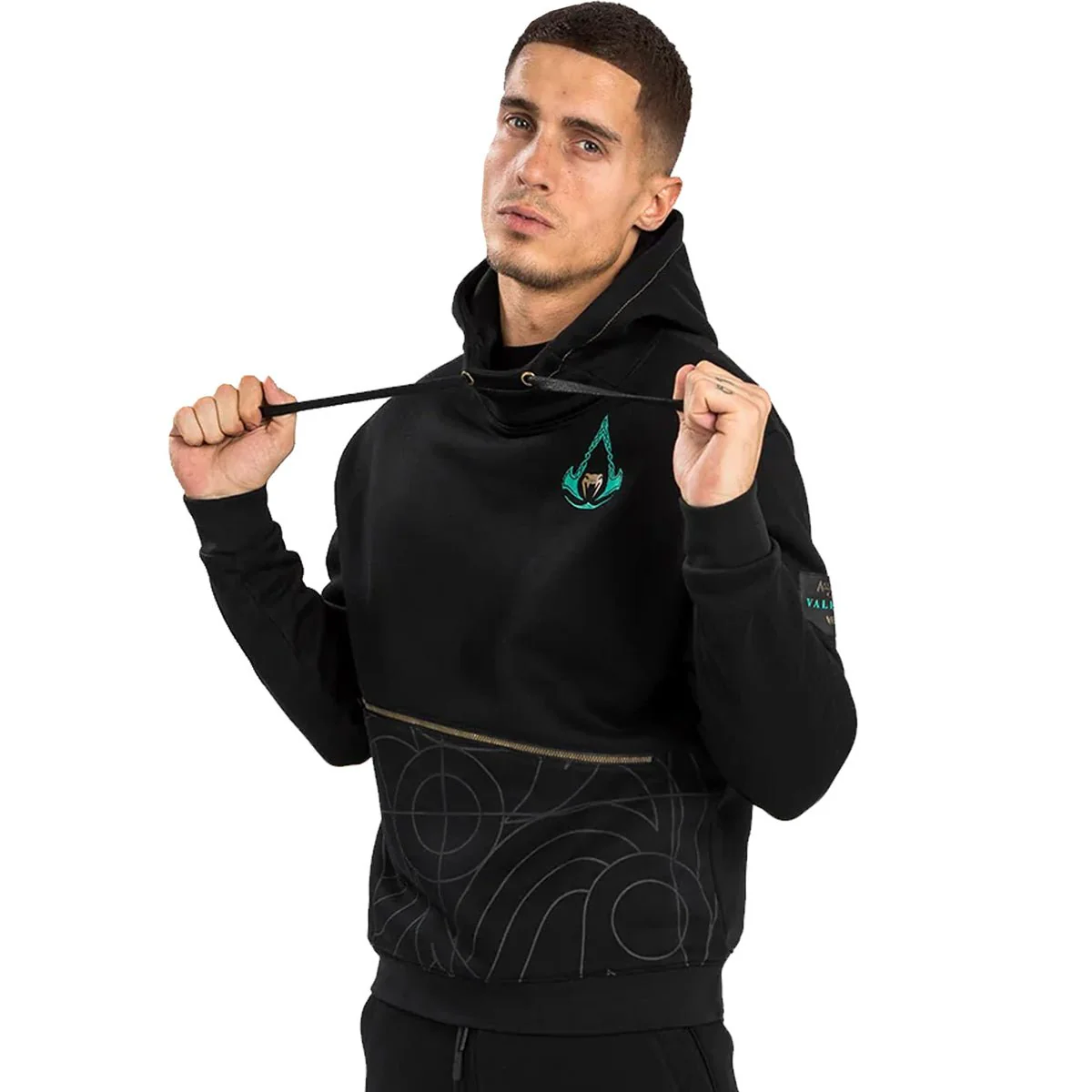 Venum Assassin's Creed Reloaded Pullover Hoodie - Black - Image 7