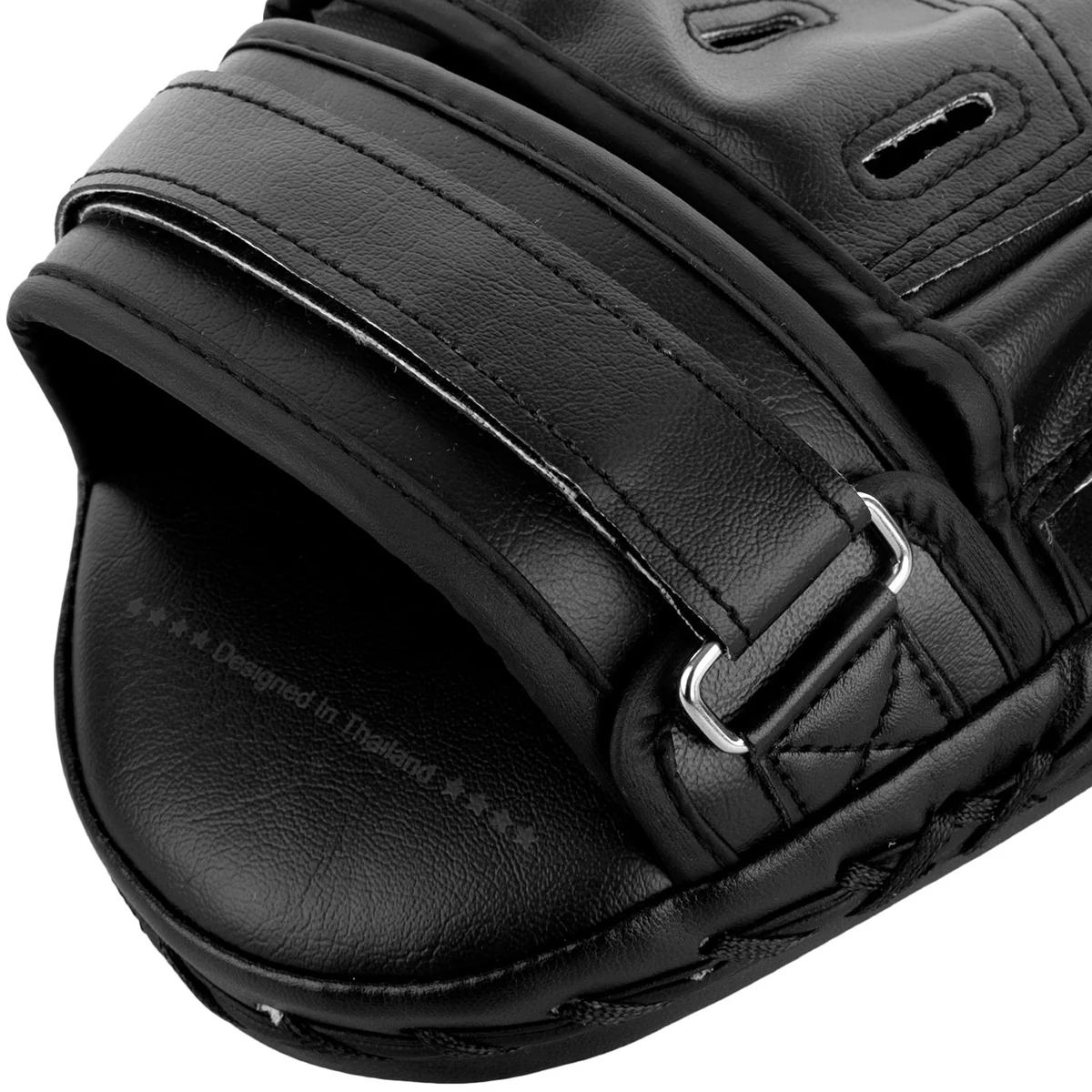 Venum Boxing and MMA Light Focus Mitts - Black/Black - Image 4