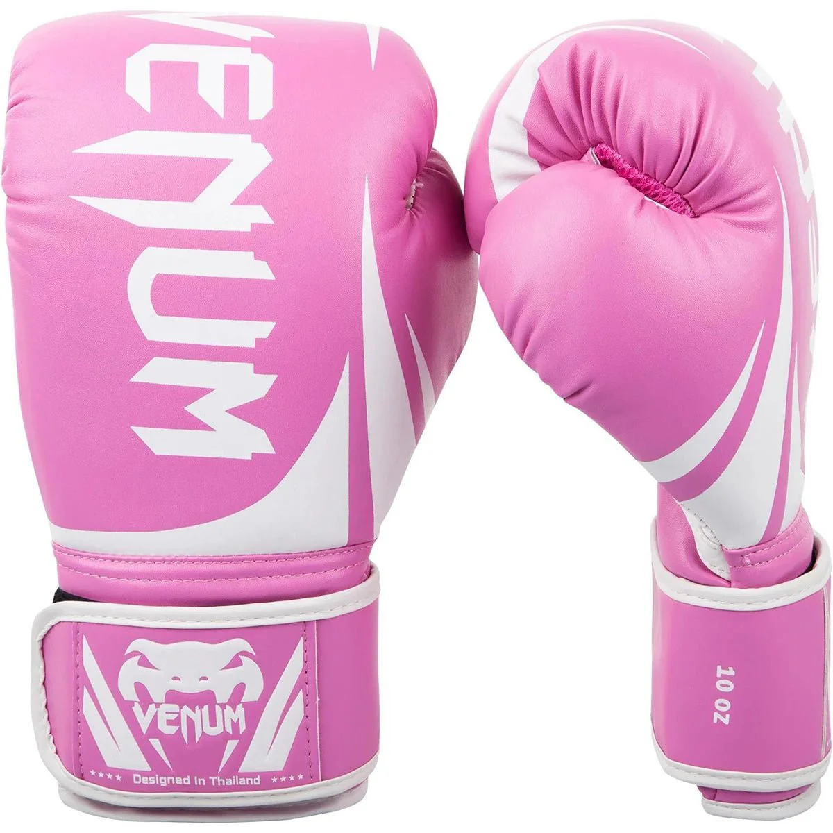 Venum Challenger 2.0 Hook and Loop Training Boxing Gloves - Pink
