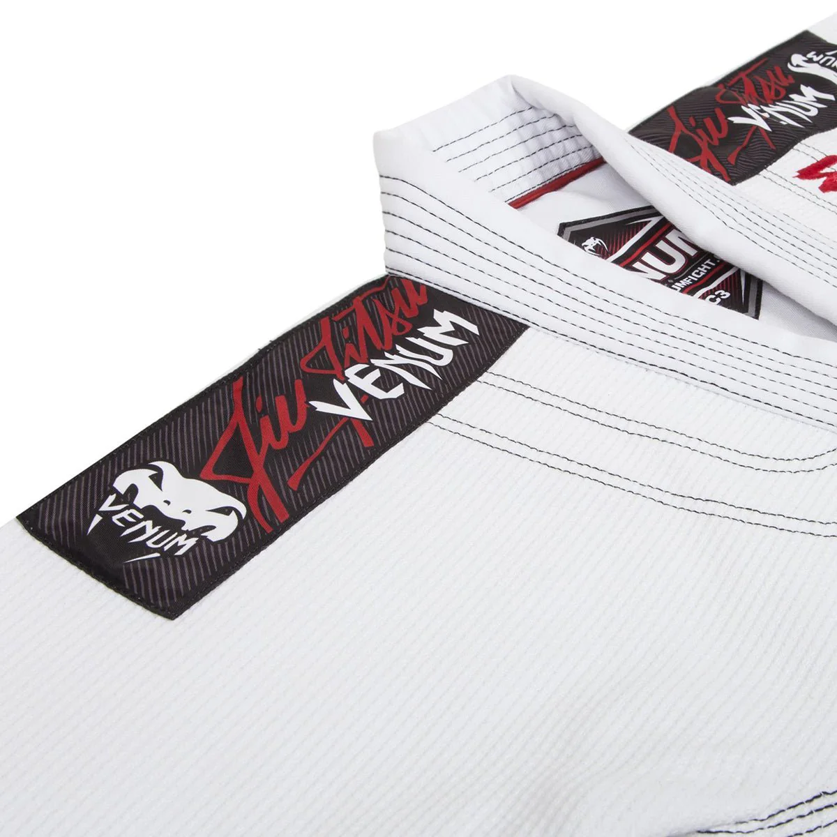 Venum Challenger 2.0 Kid's BJJ GI - White - Image 4