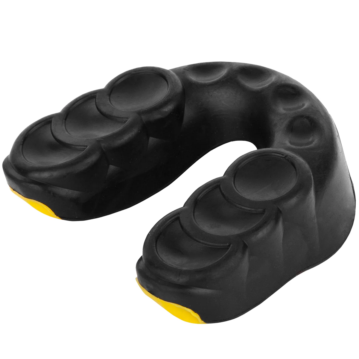 Venum Challenger Mouthguard - Black/Yellow - Image 4