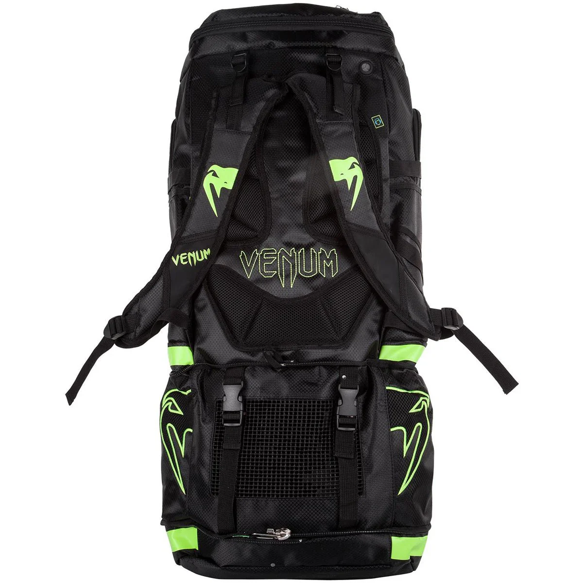 Venum Challenger Xtreme Backpack - Black/Neo Yellow - Image 4