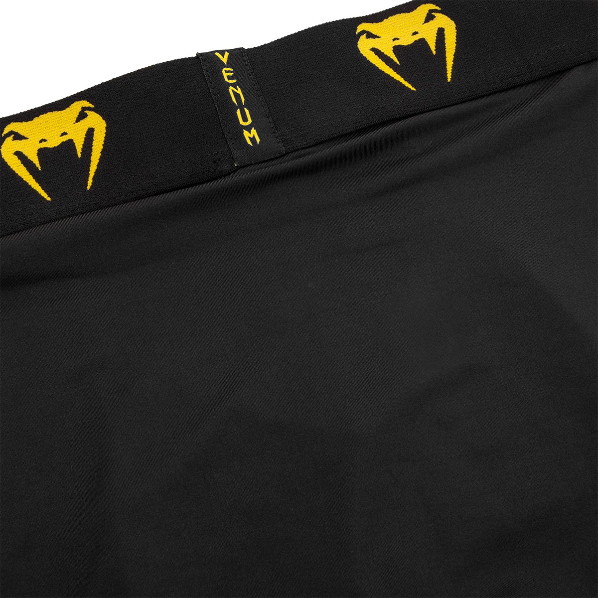 Venum Classic Boxer Shorts - Black/Yellow - Image 4