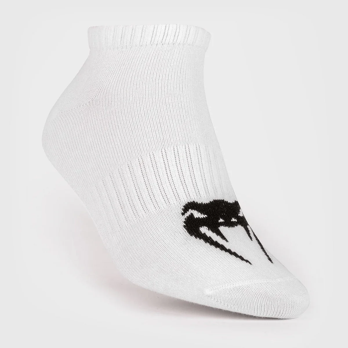 Venum Classic Footlet Socks 3-Pack - White/Black - Image 2