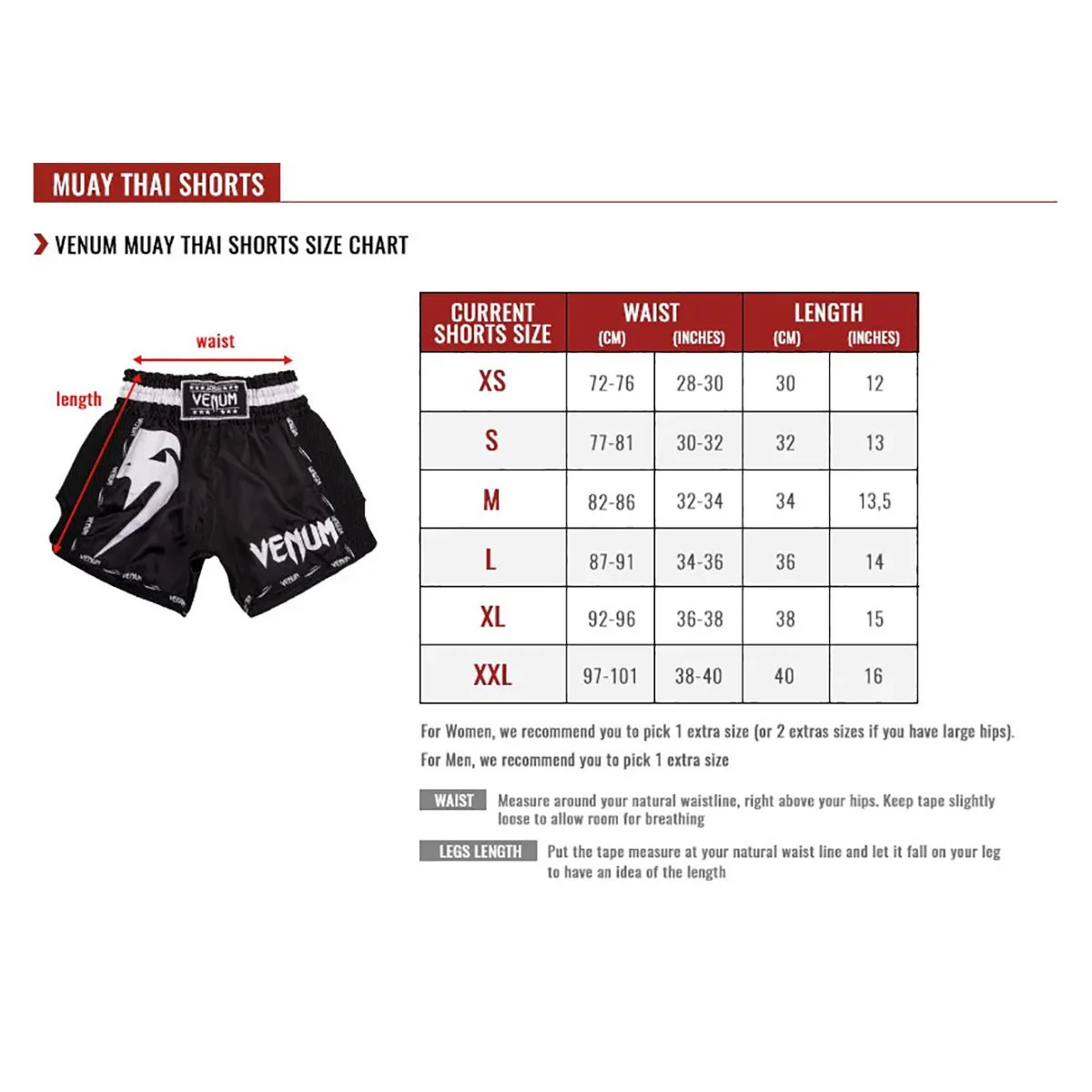 Venum Classic Muay Thai Shorts - Image 6
