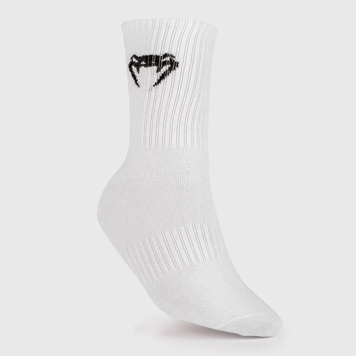 Venum Classic Socks 3-Pack - White/Black - Image 2