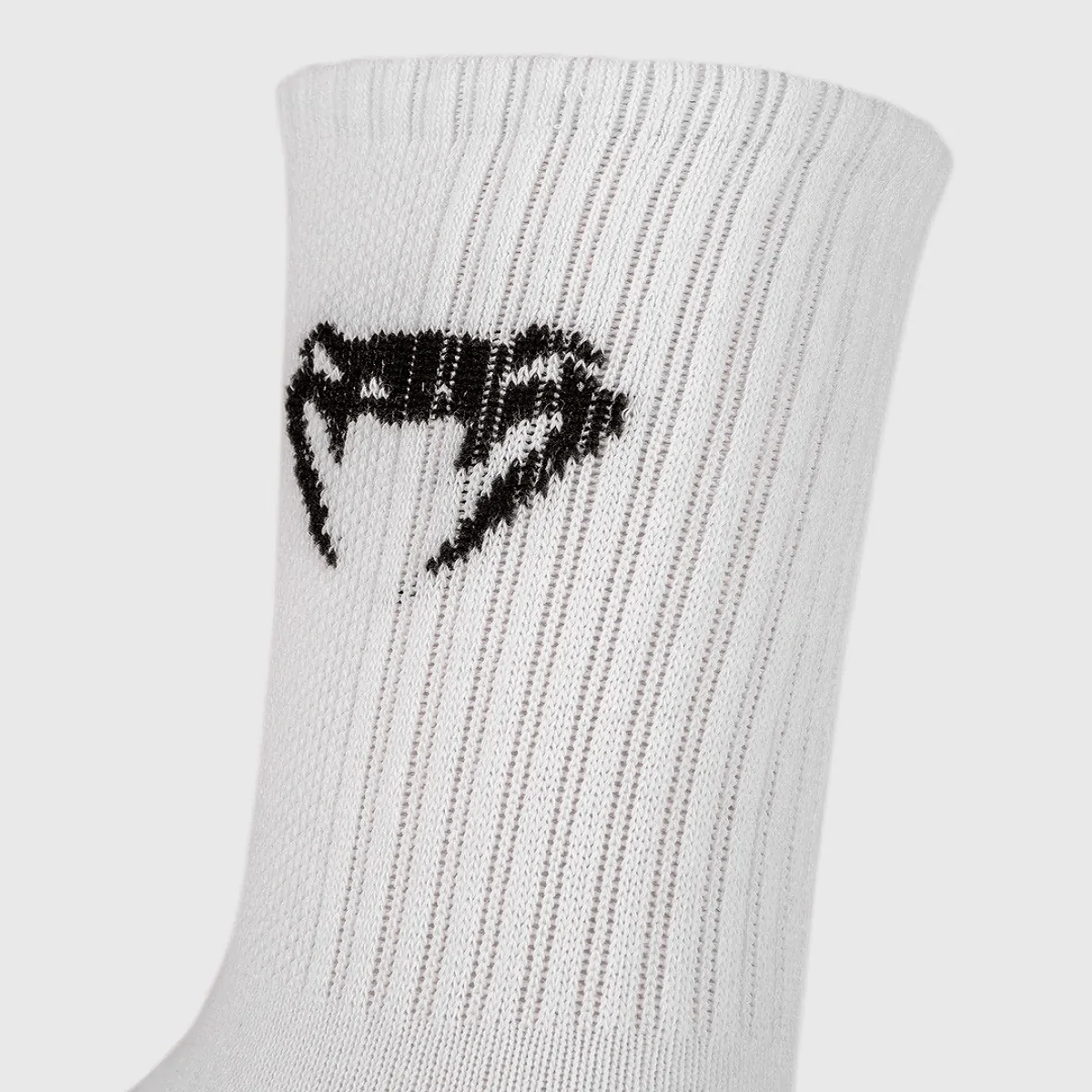 Venum Classic Socks 3-Pack - White/Black - Image 4