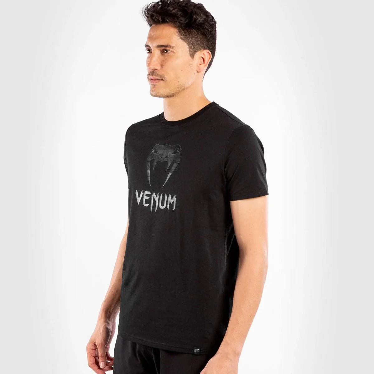 Venum Classic T-Shirt - Black/Black - Image 2