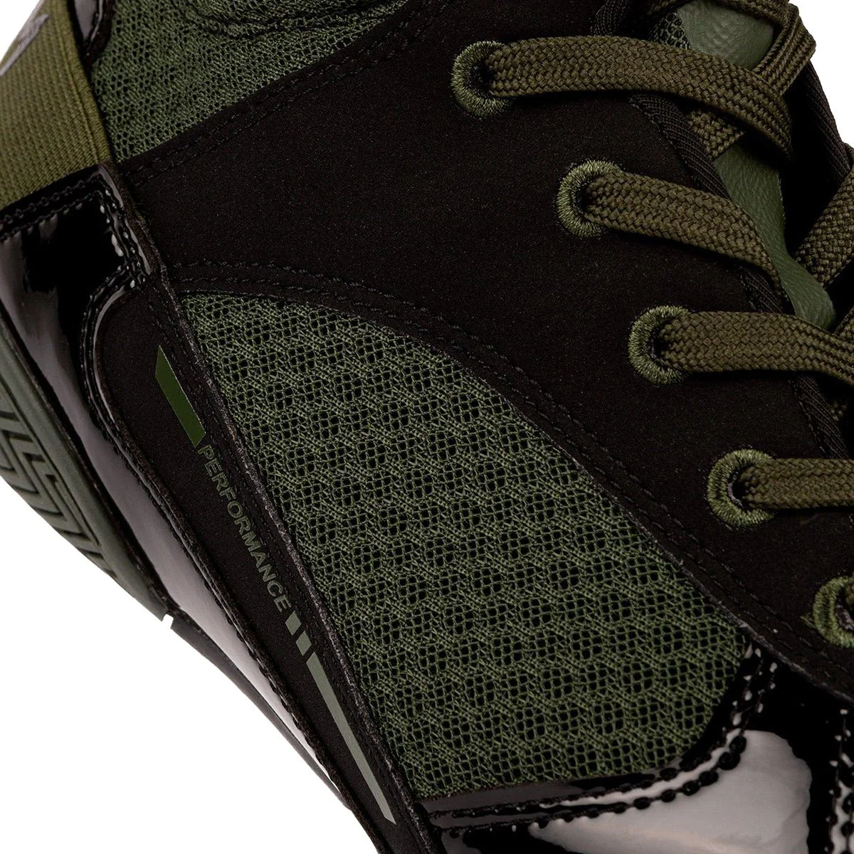 Venum Elite Boxing Shoes - Khaki - Image 6