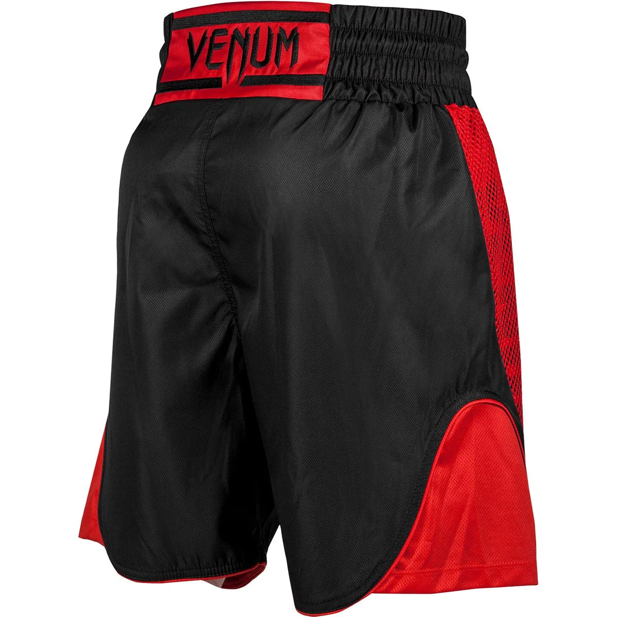 Venum Elite Boxing Shorts - Black/Red - Image 4
