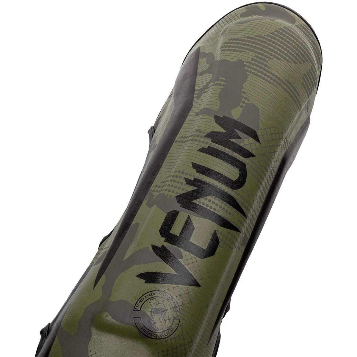 Venum Elite Protective MMA Shin Instep Guards - Khaki/Camo - Image 2