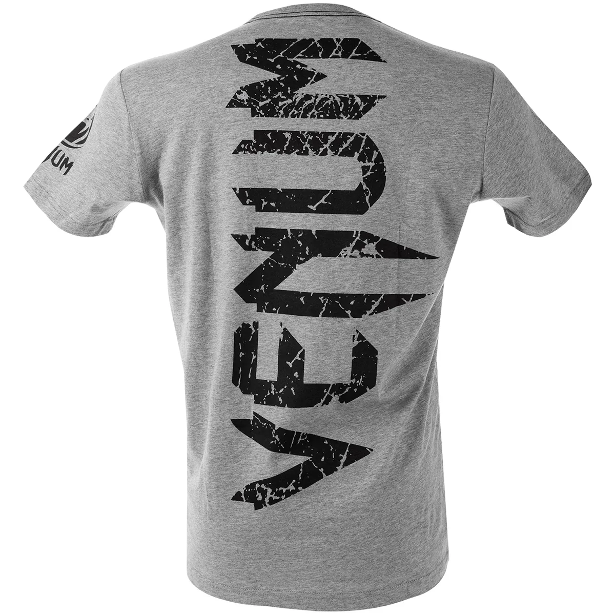 Venum Giant Short Sleeve T-Shirt - Gray/Black - Image 2