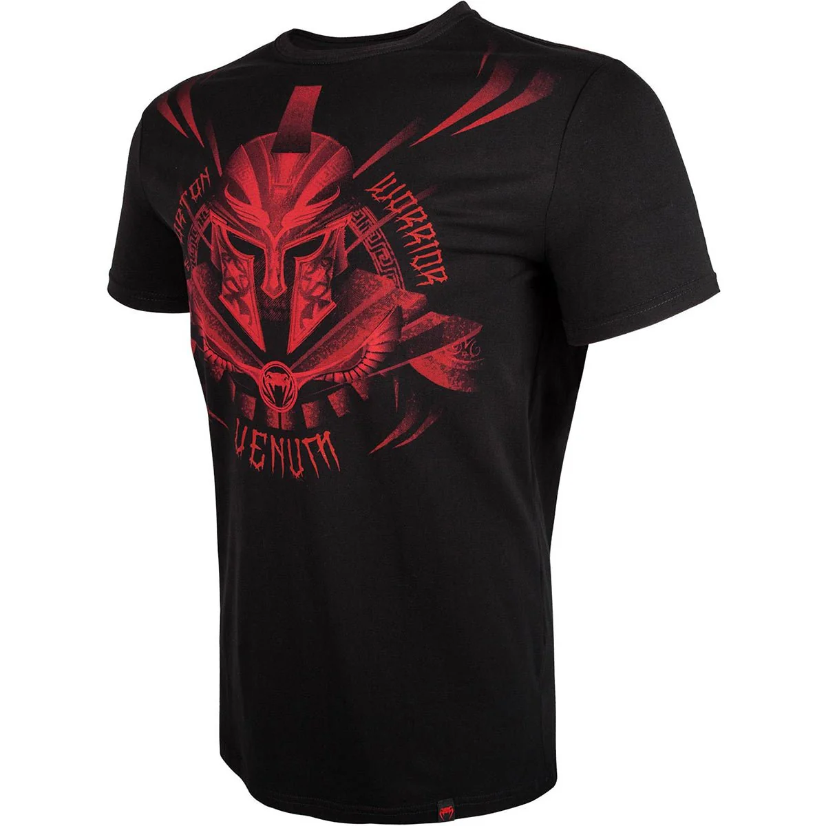 Venum Gladiator 3.0 Crewneck T-Shirt - Black/Red - Image 2