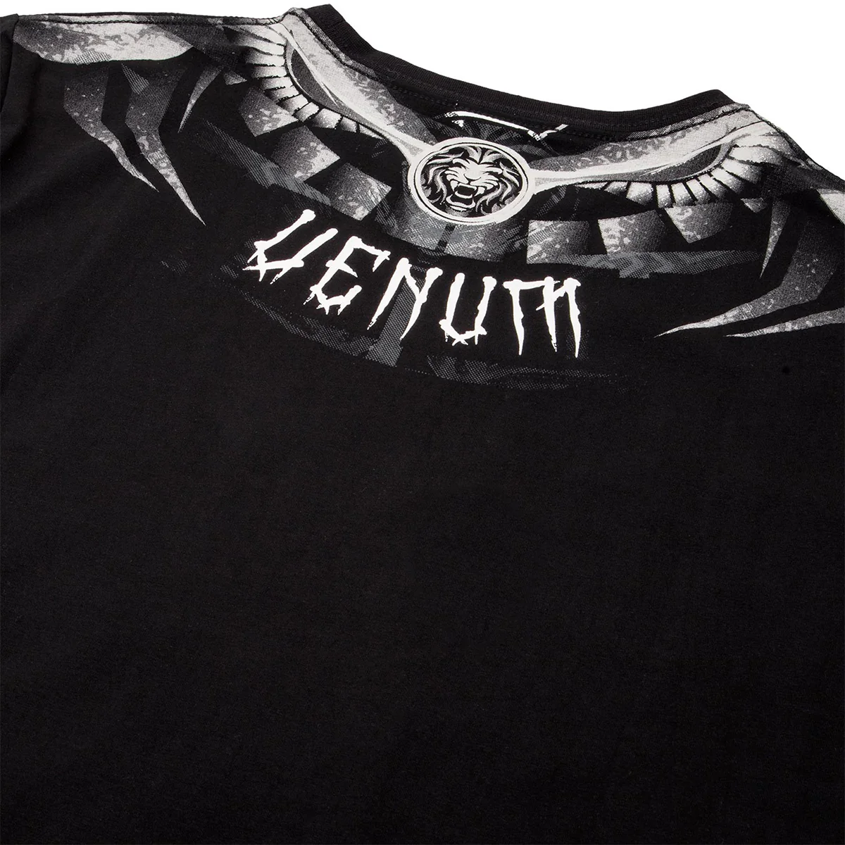 Venum Gladiator 3.0 Crewneck T-Shirt - Black/White - Image 5