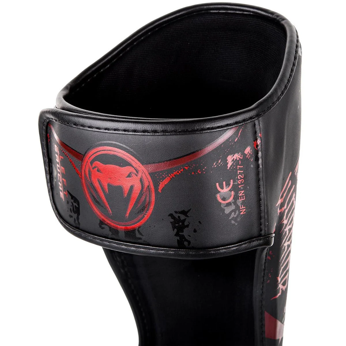 Venum Gladiator 3.0 Protective Shin Guards - Black/Red - Image 6