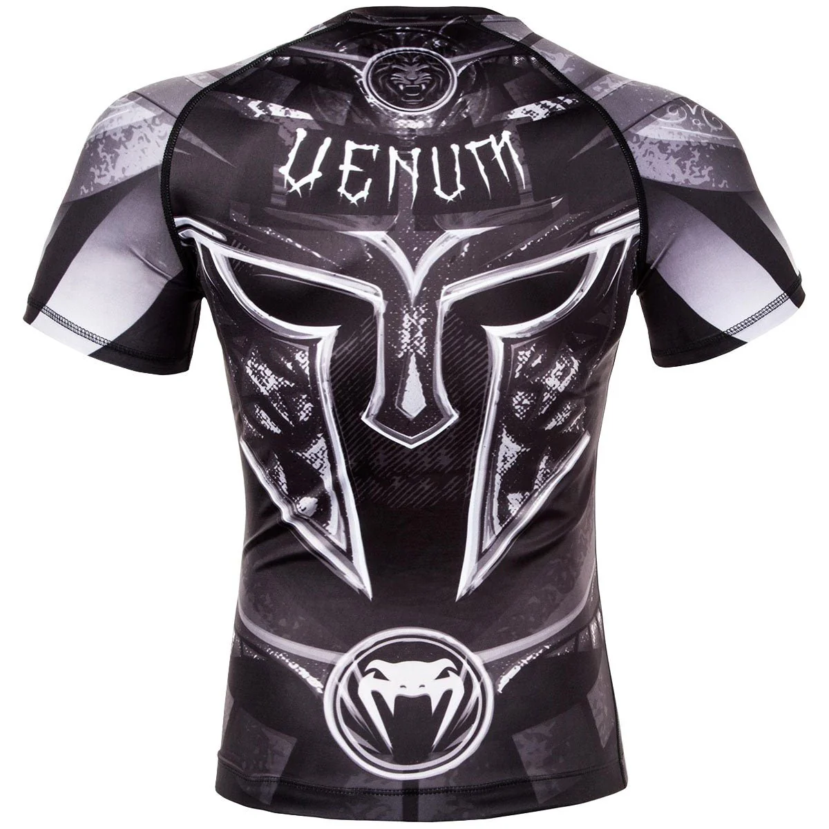 Venum Gladiator 3.0 Short Sleeve MMA Compression Rashguard - Image 2