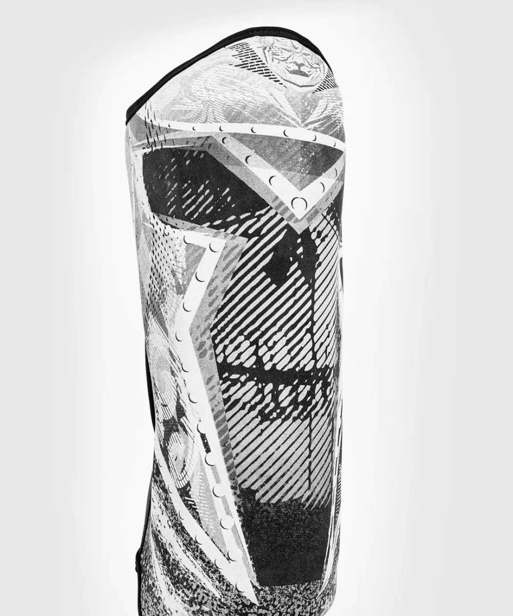 Venum GLDTR 4.0 Protective MMA Shin Instep Guards - Black/White - Image 8