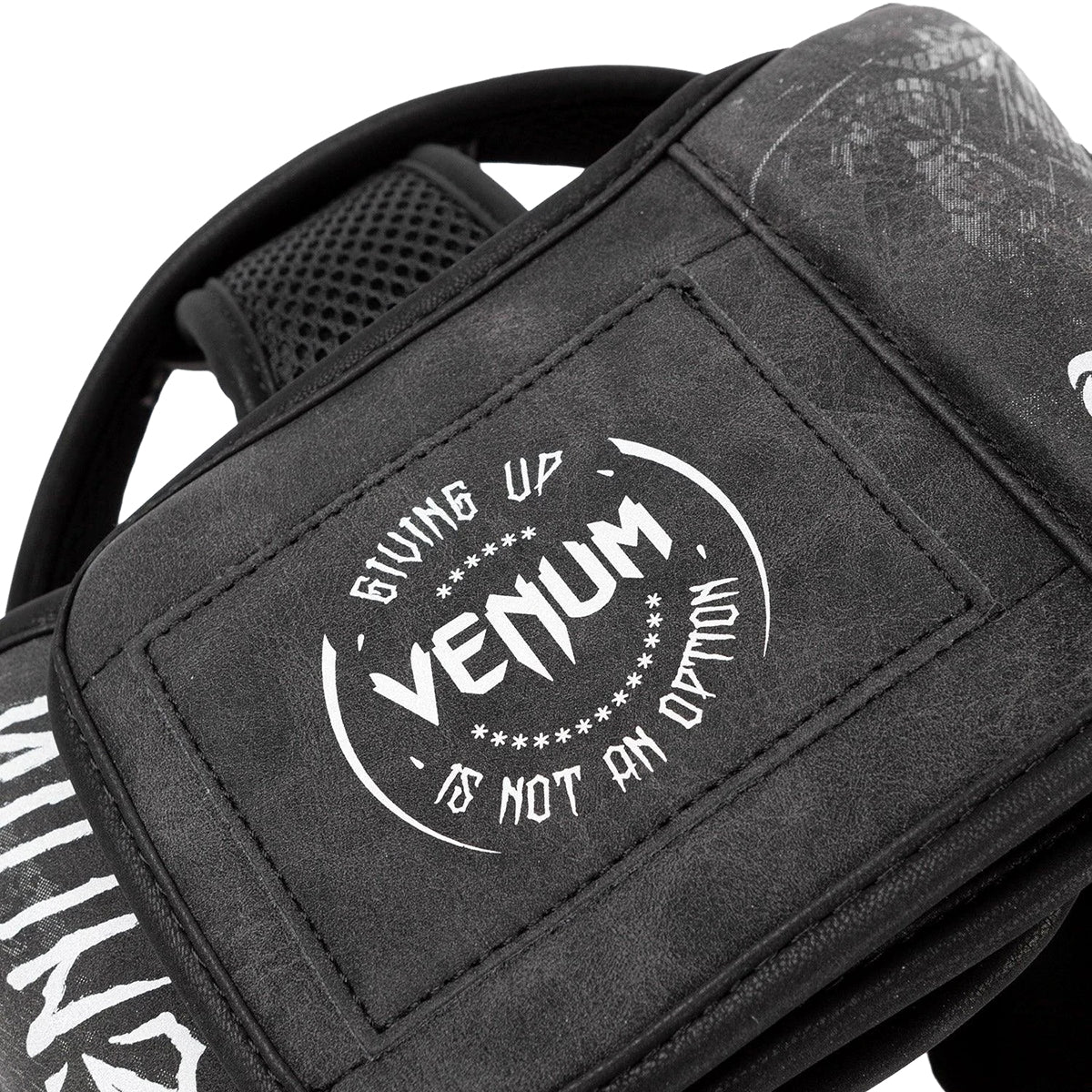 Venum GLDTR 4.0 Training Headgear - Black/White - Image 5