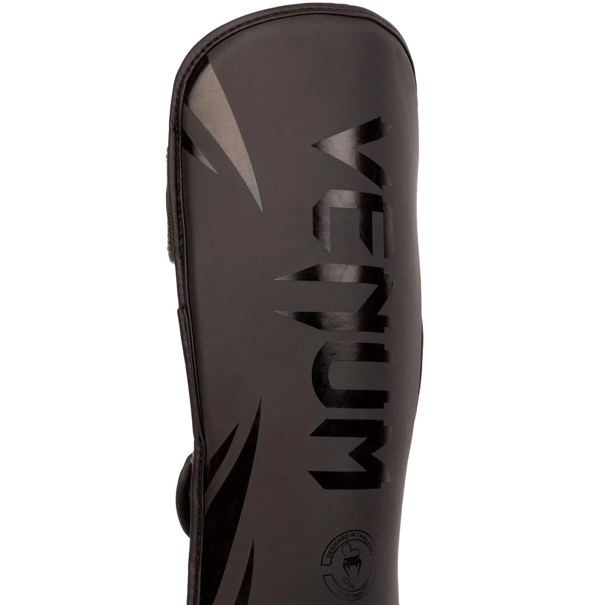 Venum Kid's Challenger Protective Shin Instep Guards - Black/Black - Image 2