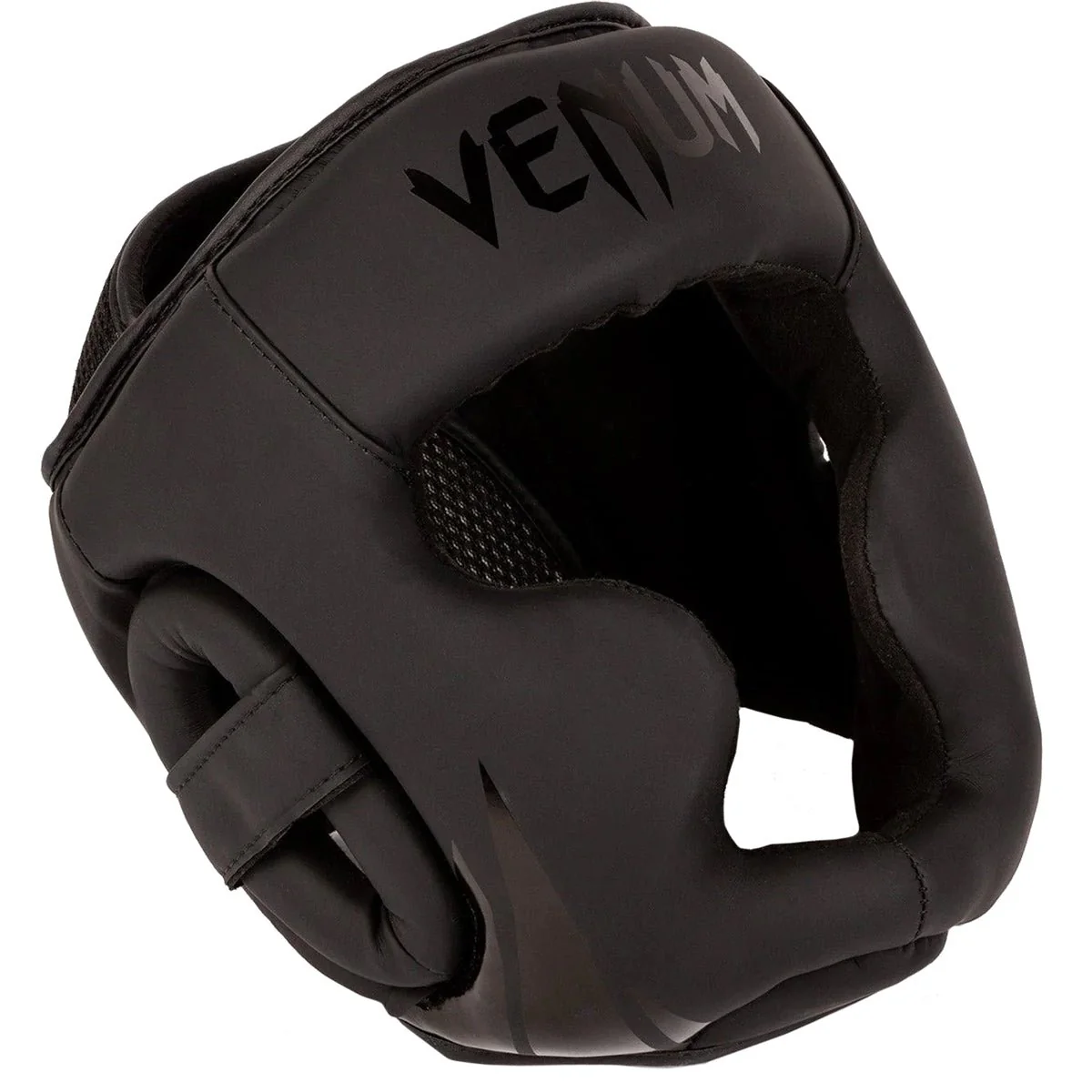 Venum Kid's Challenger Training Headgear - Black/Black - Image 2
