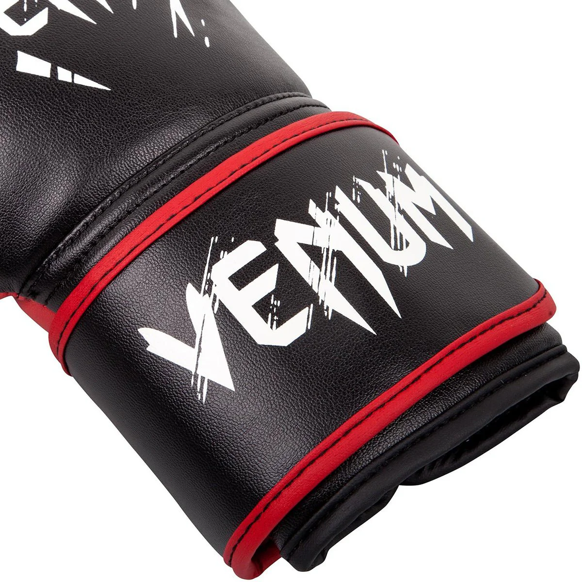 Venum Kids Contender Training Boxing Gloves - Black/Red - Image 3