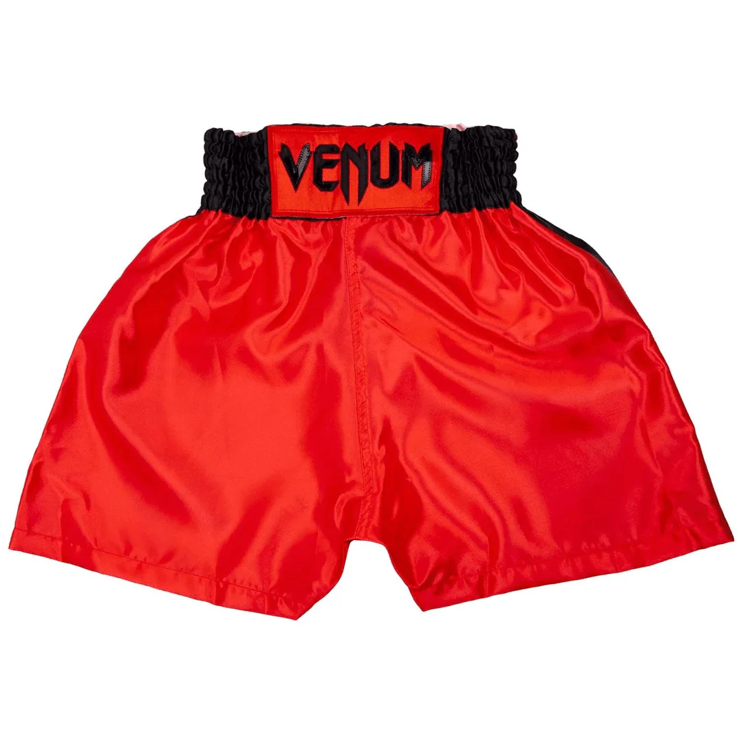 Venum Kid's Elite Boxing Shorts - Red/Black - Image 2