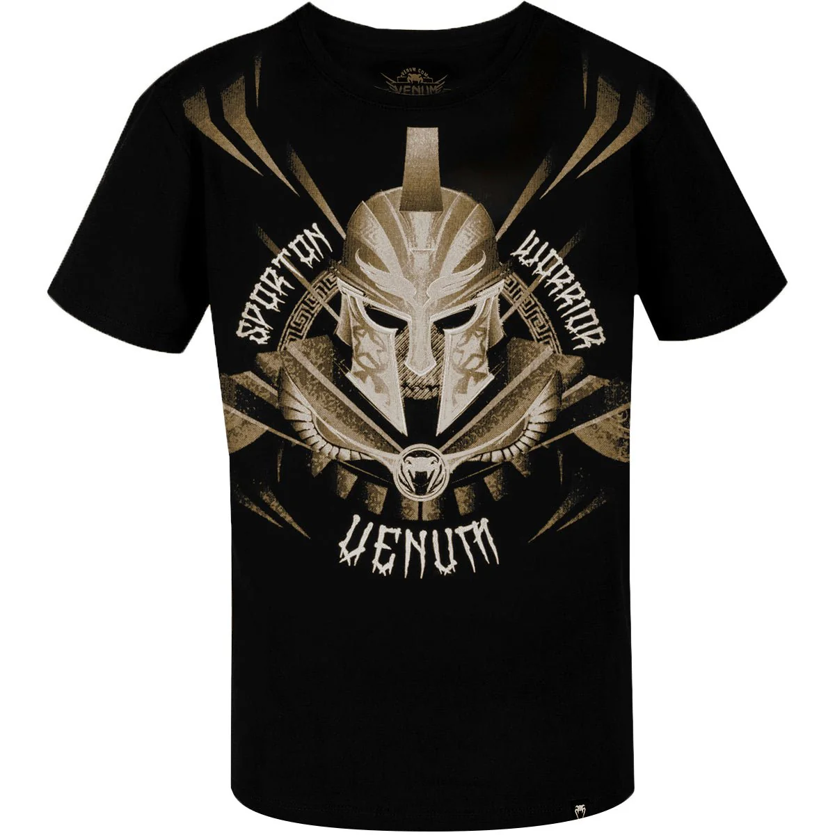 Venum Kids Gladiator Short Sleeve T-Shirt - Black/Black