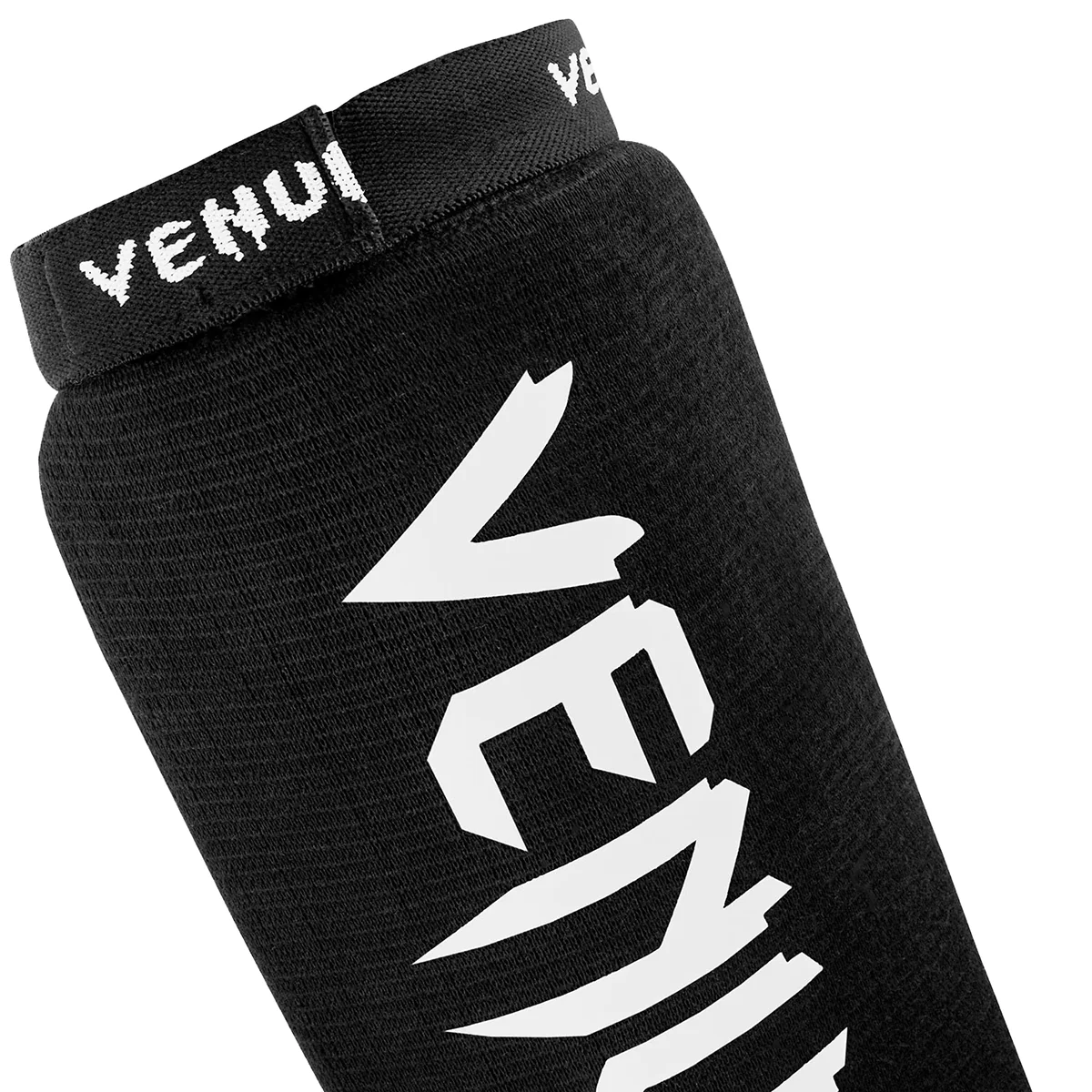 Venum Kontact Protective Slip-On MMA Shin Guards - Black - Image 2
