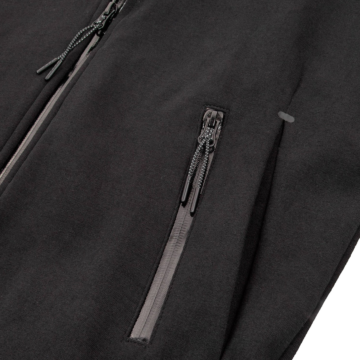 Venum Laser Evo Full Zip Hoodie - Black/Heather Gray - Image 6