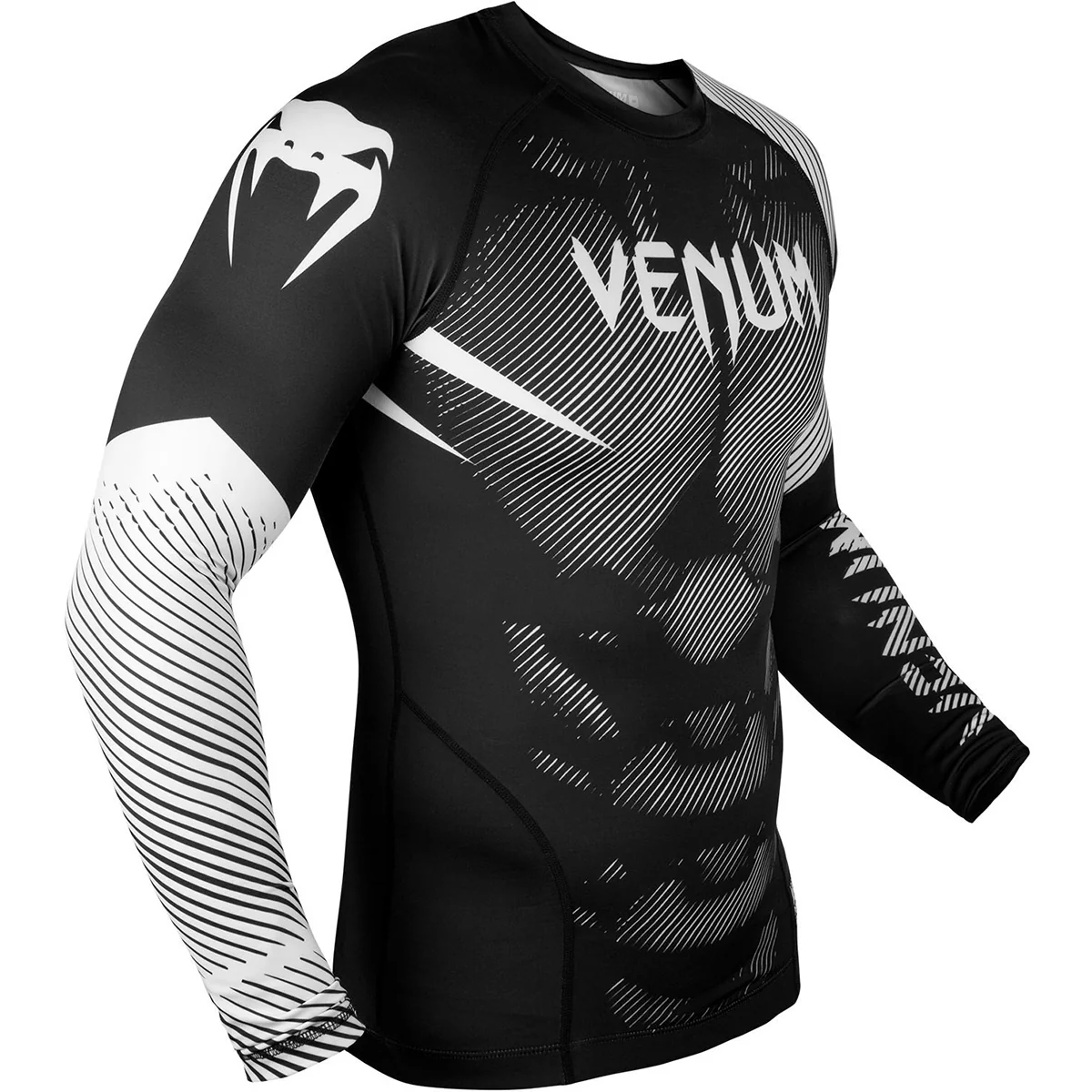 Venum No-Gi 2.0 Long Sleeve MMA Compression Rashguard - Image 24