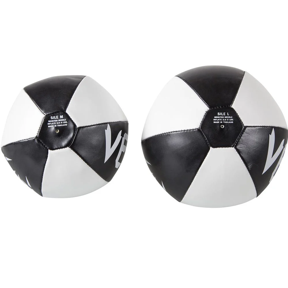 Venum Premium Skintex Leather Speed Bag - Black/Ice - Image 4