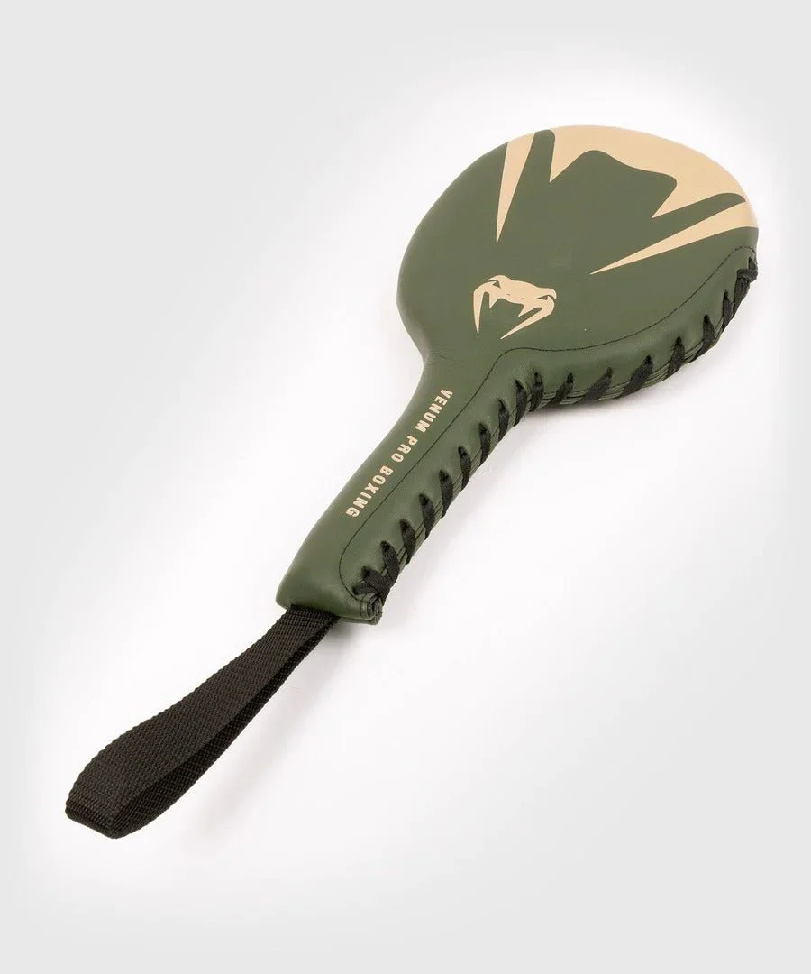 Venum Pro Boxing Training Rackets - Khaki/Gold - Image 2