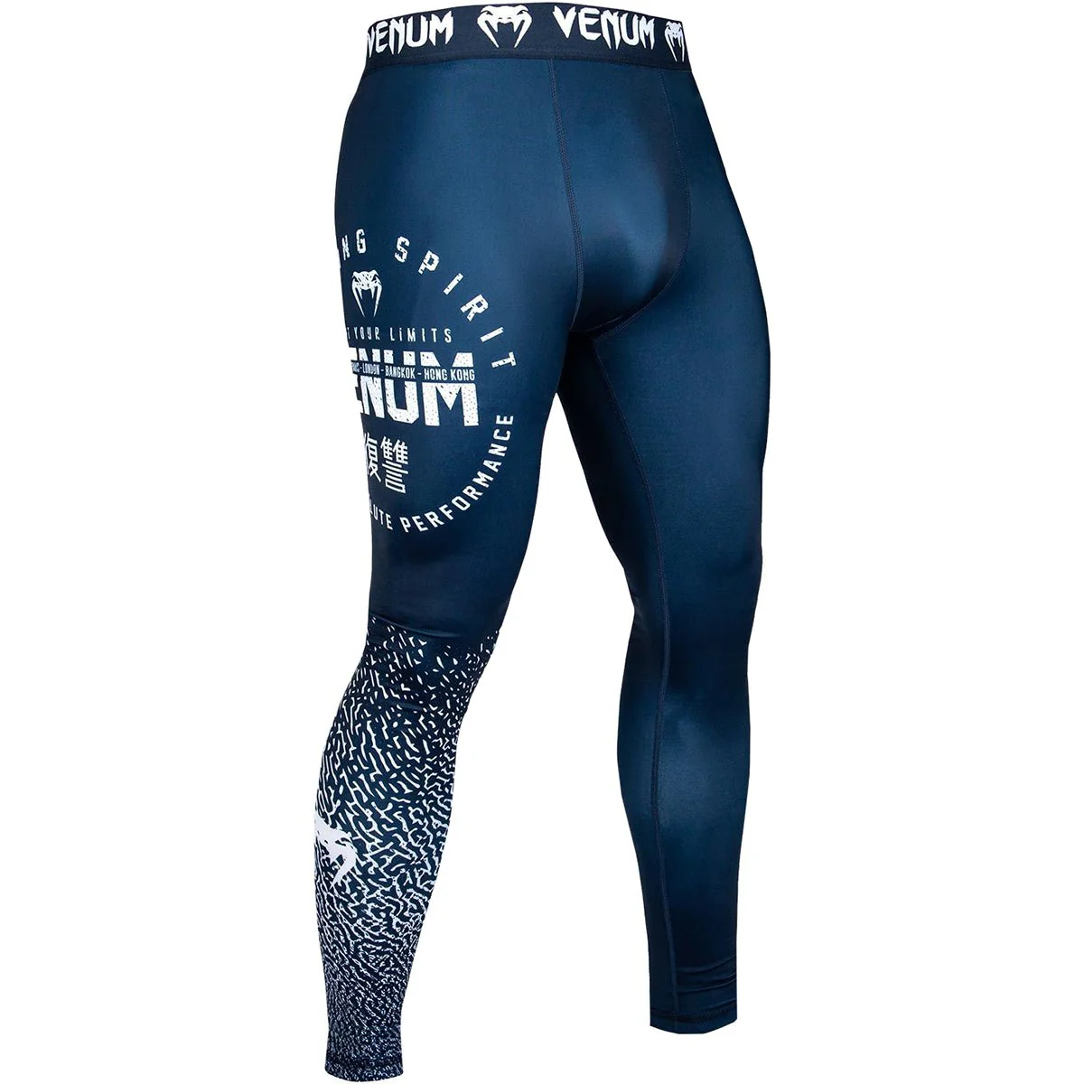 Venum Signature Compression Spats - Blue/White