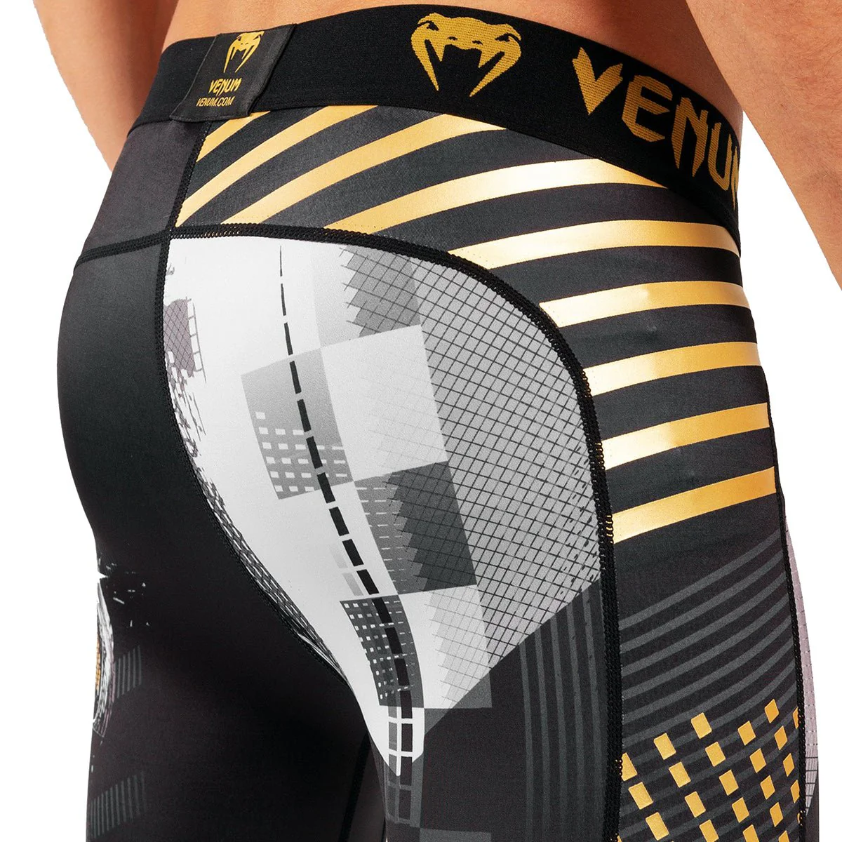 Venum Skull Compression Spats - Black - Image 7