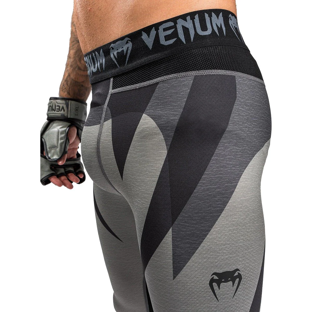 Venum Stone Compression Spats - Mineral Green - Image 6