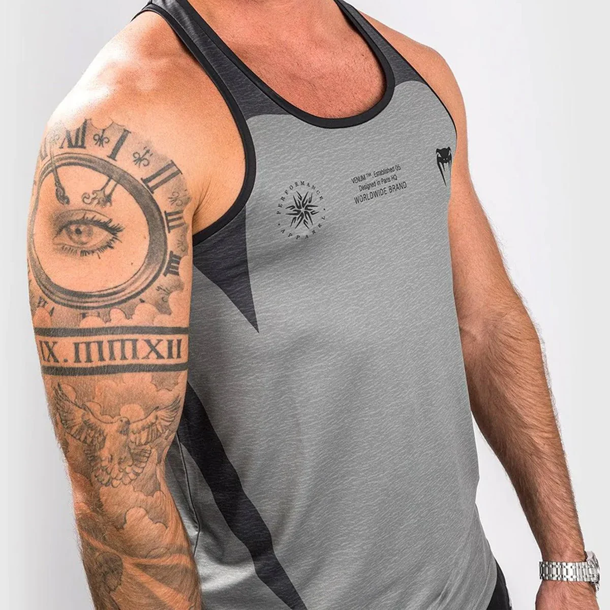 Venum Stone Dry Tech Tank Top - Mineral Green - Image 2