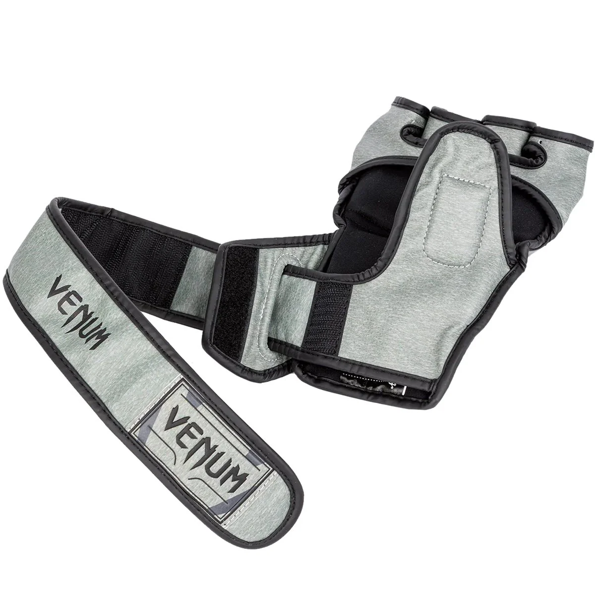 Venum Stone Hook and Loop MMA Gloves - Mineral Green - Image 5