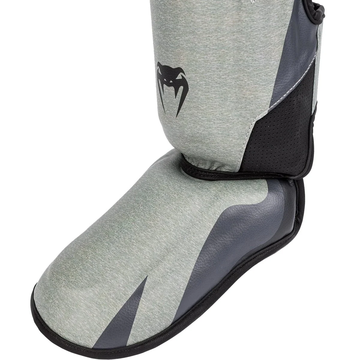 Venum Stone Protective MMA Shin Instep Guards - Mineral Green - Image 3