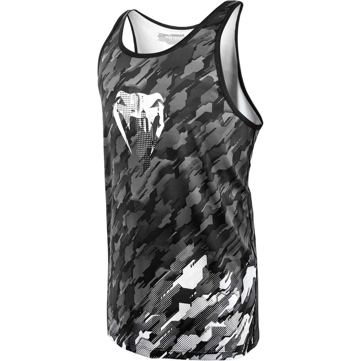 Venum Tecmo Dry Tech MMA Tank Top - Dark Gray - Image 2