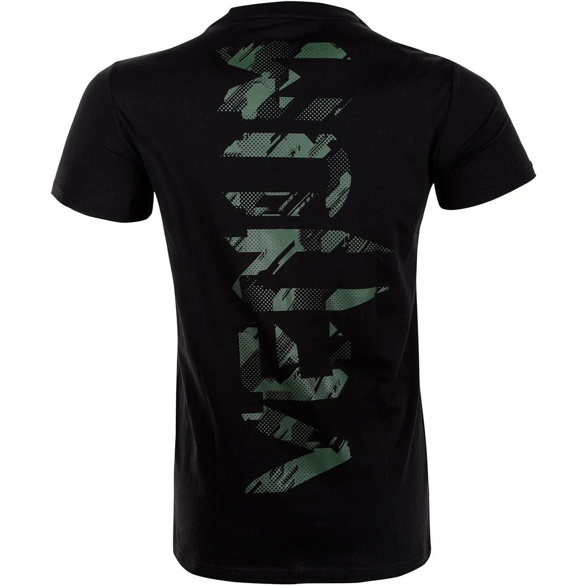 Venum Tecmo Giant T-Shirt - Black/Khaki - Image 3