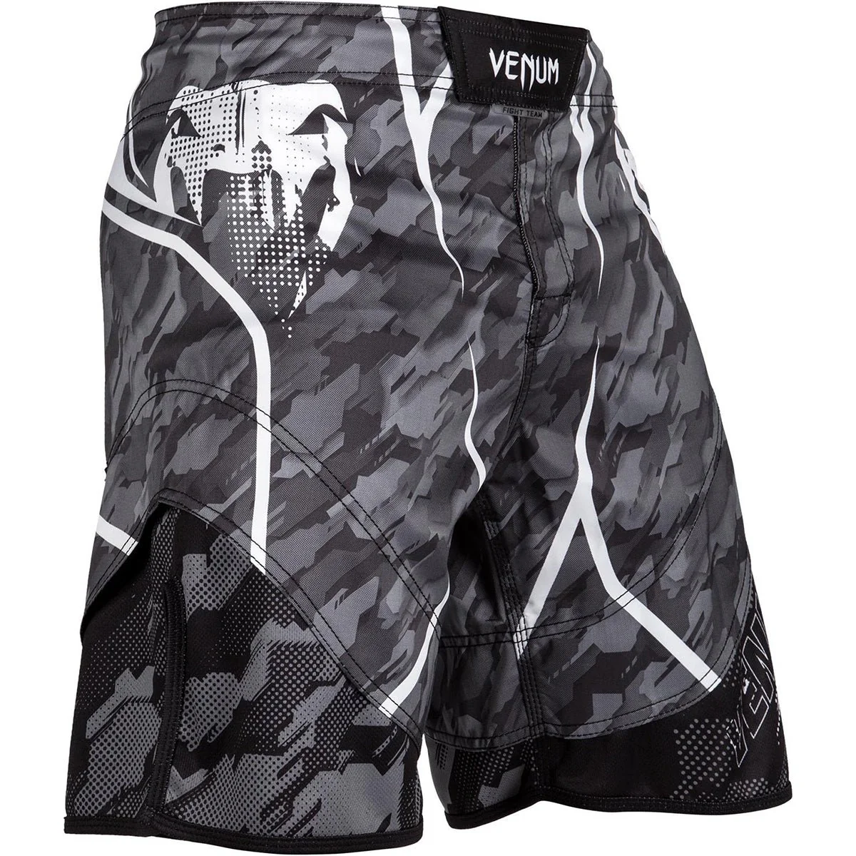 Venum Tecmo Lightweight MMA Fight Shorts - Dark Gray