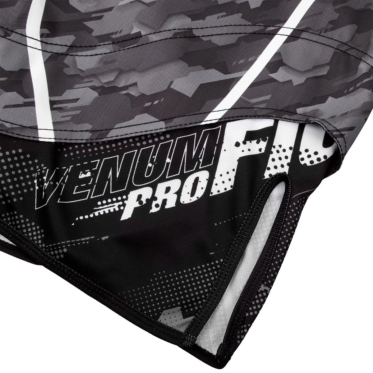 Venum Tecmo Lightweight MMA Fight Shorts - Dark Gray - Image 8