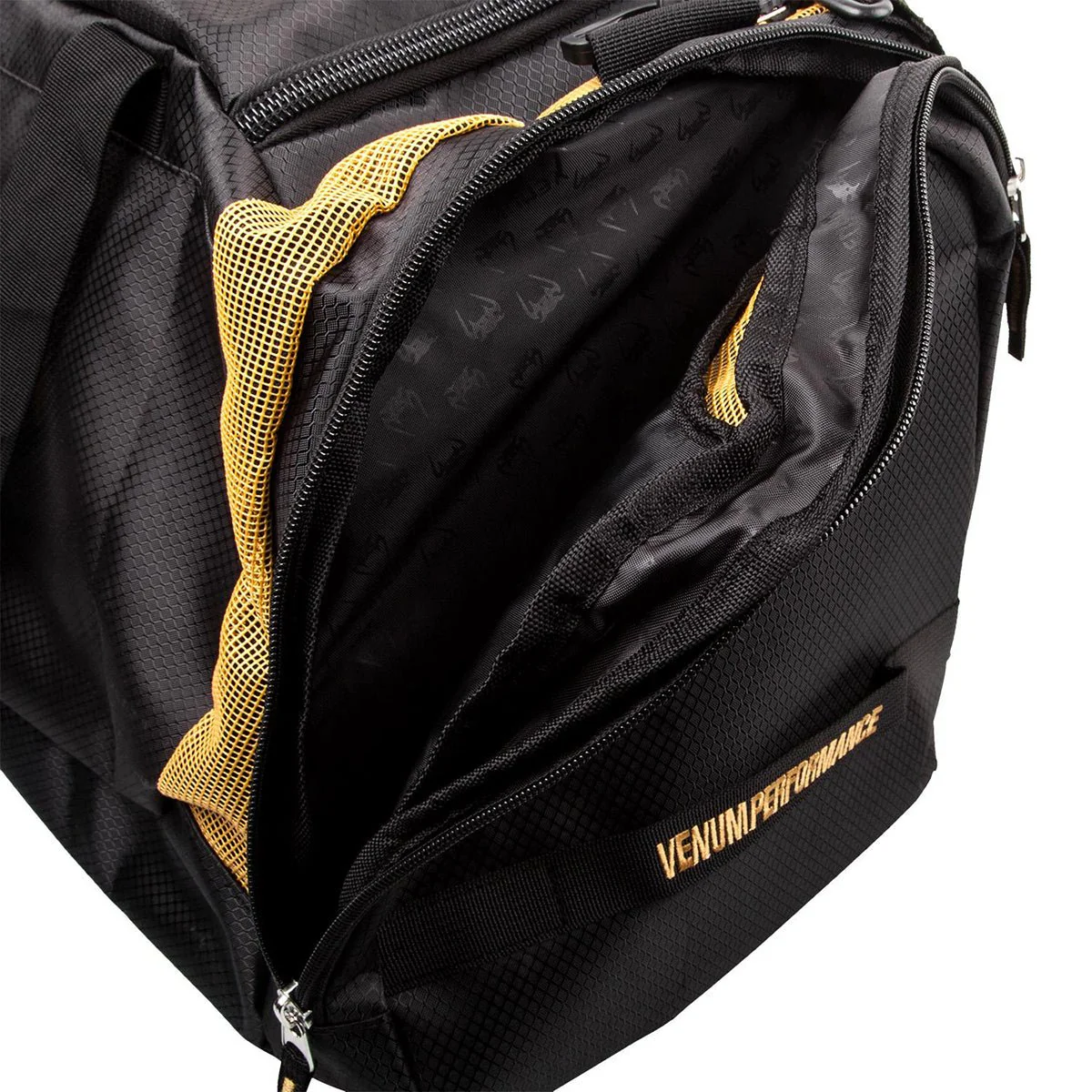 Venum Trainer Lite Sport Duffel Bag - Black/Gold - Image 6