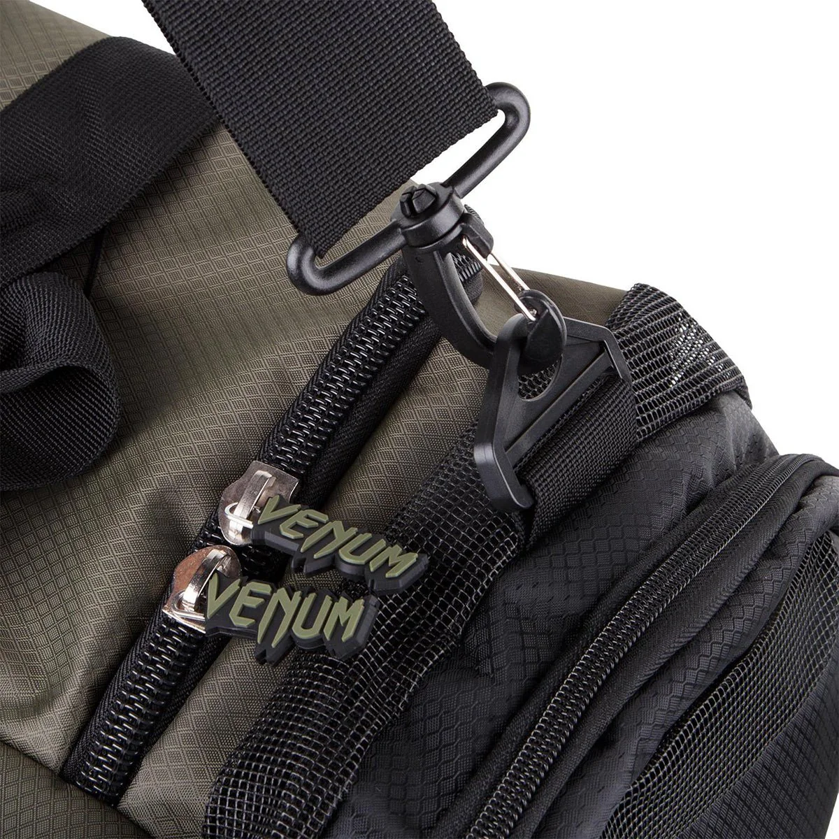 Venum Trainer Lite Sport Duffel Bag - Khaki/Black - Image 4