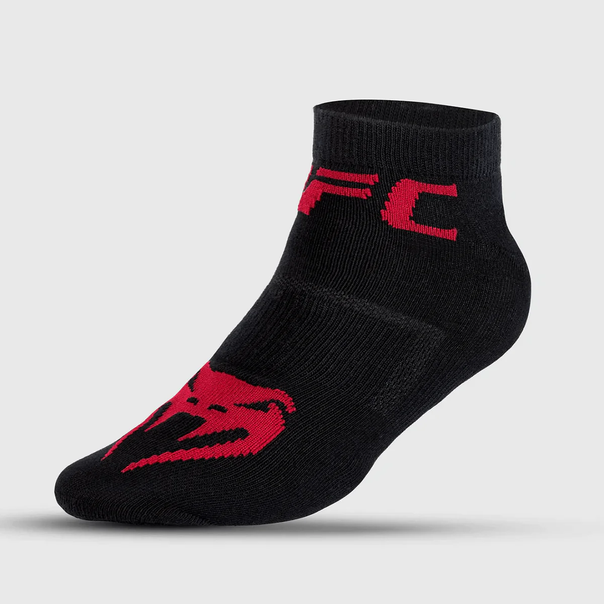 Venum UFC Authentic Fight Week 2.0 Socks - Black/Red - Image 2