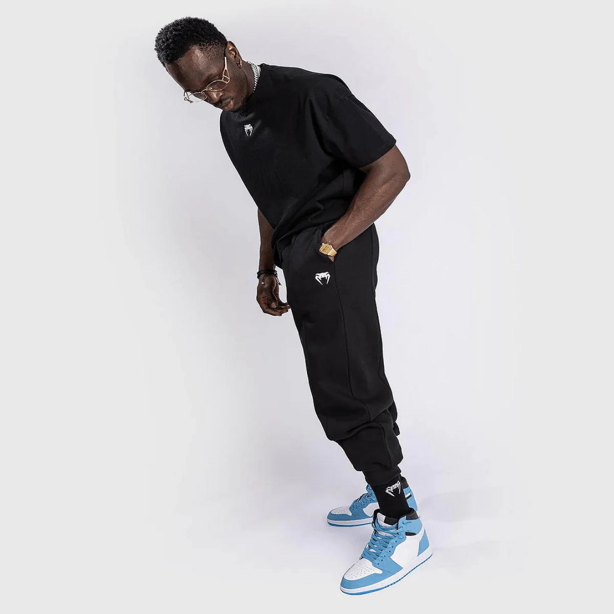 Venum Vortex XL Jogger Pants - Black - Image 4