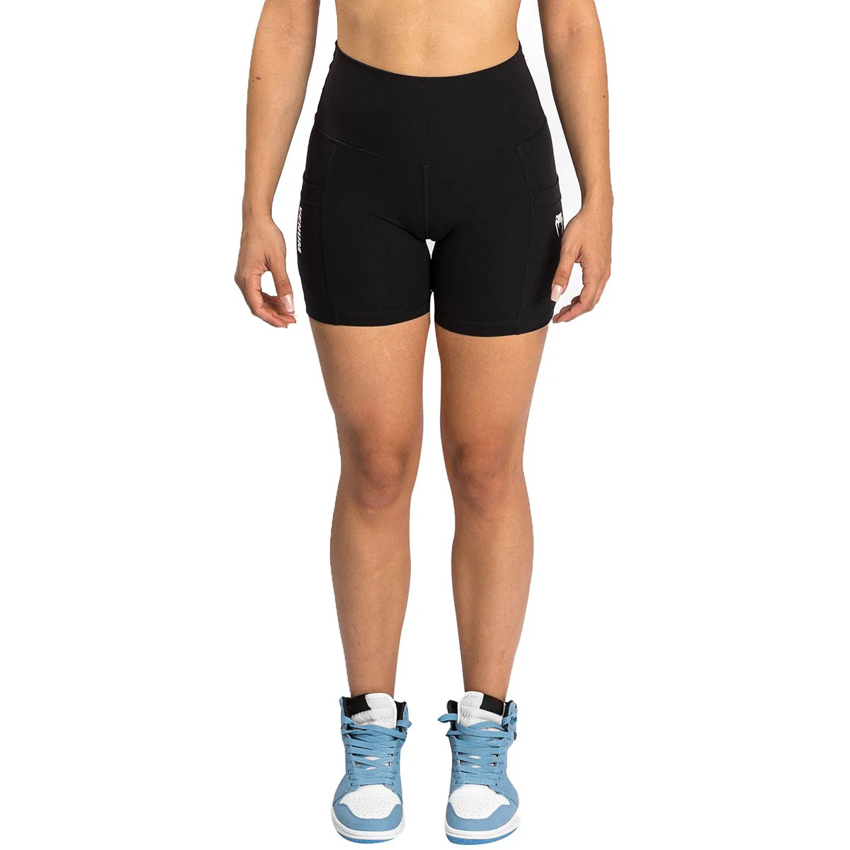 Venum Women's Essential Biker Shorts - Black - Image 2