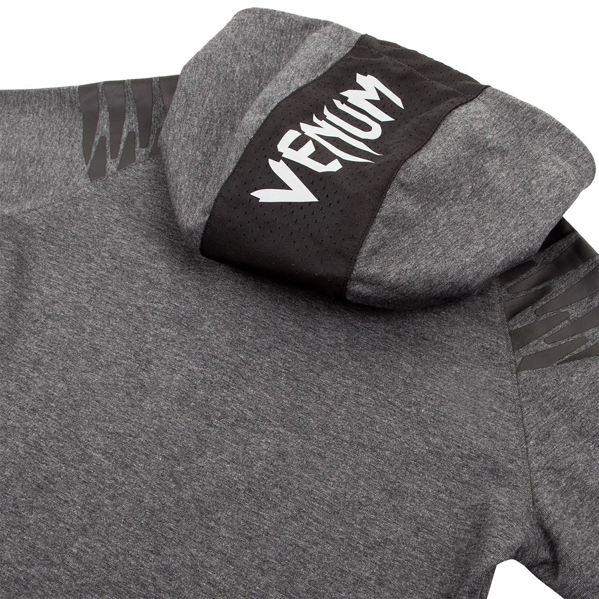 Venum Women's Laser Thermal Zip-Up Hoodie - Dark Heather Gray - Image 7